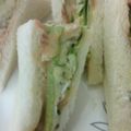 まな竜's cooksnap of when they made 焼肉タレ★ポテトサラダサンド★即席♪.