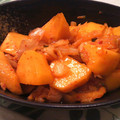 ＢＯＯ３'s cooksnap of when they made 柿のキムチ和え♪.