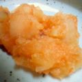 ★しょひこ★'s cooksnap of when they made 離乳食☆さつまいものリンゴ煮.