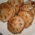 まめ小町's cooksnap of when they made 蓮根のはさみ焼き＊れもん照り焼き.