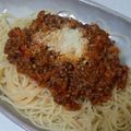 ひろともこもこ's cooksnap of when they made 濃厚ミートソースko Olina家の場合.