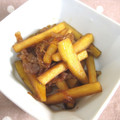 yamita's cooksnap of when they made さつまいものきんぴら.