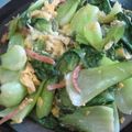 MAYUSHIZU's cooksnap of when they made 簡単★チンゲン菜の卵炒め.
