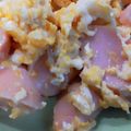 こちみ大好き's cooksnap of when they made 魚肉ソーセージと卵の炒め物.