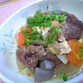 miru*'s cooksnap of when they made 牛すじ肉と野菜の煮込み.
