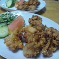 ゆいのり's cooksnap of when they made 居酒屋風の定番レシピ　鶏から揚げ.