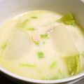 nobnob626's cooksnap of when they made かぶの優しいミルクスープ.