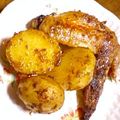 ゆちめちゃん♪'s cooksnap of when they made 鶏手羽＆じゃが芋のカレーグリル！.