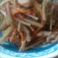 デビル先生's cooksnap of when they made 完食御礼❀染みてるぅ～きんぴらごぼう.