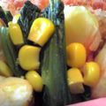 柳さき's cooksnap of when they made 小松菜とコーンの炒め物★.