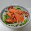 まほじょ's cooksnap of when they made 簡単☆サーモンと玄米のサラダ丼.