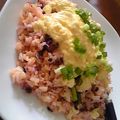 ママチョ's cooksnap of when they made 京風◎ふんわり卵のしば漬けチャーハン.