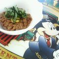キョク's cooksnap of when they made 納豆に大葉にんにく醤油～ο～ο～ο.