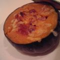 じろワン's cooksnap of when they made ミニかぼちゃの丸ごとグラタン.