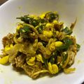 netdebyby@yahoo.co.jp's cooksnap of when they made 豚肉と豆もやしのカレー粉炒め.