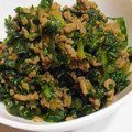 まなスケ's cooksnap of when they made ＊大根の葉と挽き肉のウマ炒め＊.