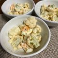 ponkey's cooksnap of when they made カリフラワーとたまごのコク旨サラダ.