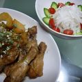 Ｈug's cooksnap of when they made 新じゃがと鶏手羽元のこっくり煮物.