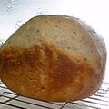 yuu-ton's cooksnap of when they made ＨＢで＊ふんわりさつま芋マーブル食パン.