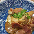 ここあママ's cooksnap of when they made ベーコンと茸の梅炒め.