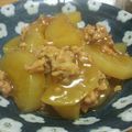 ふ〜ちょん's cooksnap of when they made 照り照り☆ヤーコンの鶏そぼろあんかけ.