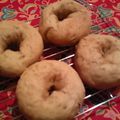 satomiａｉ's cooksnap of when they made とうふベーグル　きなこ.