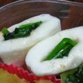 ＭＯＭＯパンダ's cooksnap of when they made お弁当☆はんぺんにほうれん草in.
