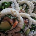 anaguraAya's cooksnap of when they made カリフォルニアロール　シアトルロール.
