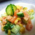 ミッキーアン's cooksnap of when they made カラフル☆簡単　我が家のばあばサラダ.