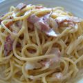 キリンのせなか's cooksnap of when they made 我が家定番のカルボナーラ♪.