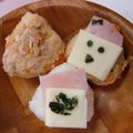 るらちゃん's cooksnap of when they made ケチャップライス＆ハム＆チーズおにぎり♪.