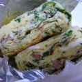 bonnet's cooksnap of when they made ほうれん草の玉子焼き（お弁当用）.