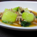 トモヨ0310's cooksnap of when they made 豚肉ときのこと青梗菜炒め.