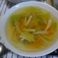 まーくんのおくさん's cooksnap of when they made ５分で簡単！白菜を味わう中華スープ♪.