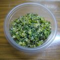 まーくんのおくさん's cooksnap of when they made かぶの葉っぱと明太子のエコふりかけ.