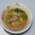元気のりぷー's cooksnap of when they made ５分で簡単！白菜を味わう中華スープ♪.
