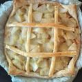 さくぅー's cooksnap of when they made 冷凍パイシートで！簡単贅沢アップルパイ♪.
