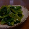 まつとち's cooksnap of when they made 小松菜のゆずポンおひたし♪お弁当のおかず.