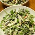 yukacoconuts's cooksnap of when they made ひじきと水菜のサラダ.
