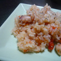 さのゆりっぺ's cooksnap of when they made 炊飯器deタコとトマト飯.