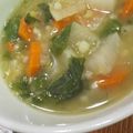 J-DOG's cooksnap of when they made レンズ豆と大根の超簡単スープ.