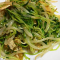 まなスケ's cooksnap of when they made 豆苗ともやしのごま風味お浸し.