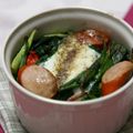 ピンクのたまご's cooksnap of when they made かったさん風ほうれん草（青菜）のココット.