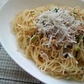 にゅあ's cooksnap of when they made しらすと青ねぎのスパゲティ.