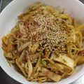 ななぞぅ's cooksnap of when they made キムチの味噌マヨスパゲティ.