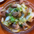 たけおっさん's cooksnap of when they made 切って煮るだけ、白菜と鶏肉のしょうゆ煮.