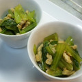 めそ。's cooksnap of when they made 小松菜のさっと煮.