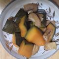 晴れ女＆雫's cooksnap of when they made レベルアップ！！あったか～かぼちゃの煮物.