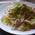 戦うコックサン's cooksnap of when they made 桜海老＆しらすが香ばしい♬駿河焼うどん　.