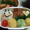 つつくんこ's cooksnap of when they made キャラ弁☆いもむしくん☆.